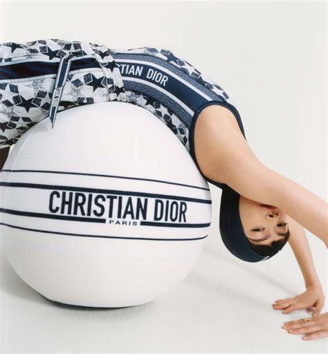 dior yoga ball|Dior technogym limited edition.